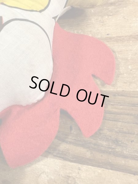 アドバタイジングキャラクターのエーシーバードのビンテージのピロードール