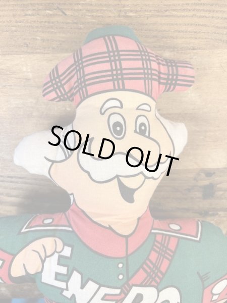 70年代のアドバタイジングキャラクターのビンテージのピロードール