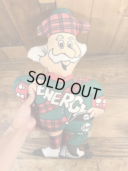 ビンテージの企業キャラクターのぬいぐるみ