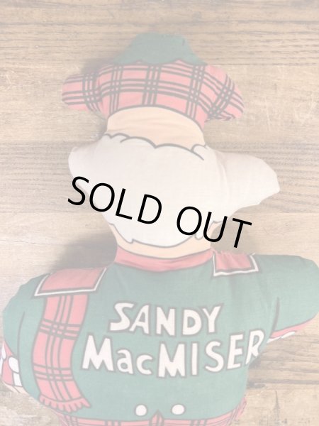 70年代のアドバタイジングキャラクターのビンテージのピロードール