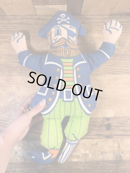 ロングジョンシルヴァースの海賊のヴィンテージのぬいぐるみ