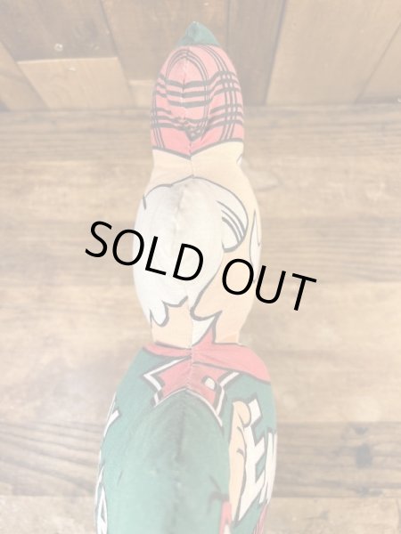 70年代のアドバタイジングキャラクターのビンテージのピロードール