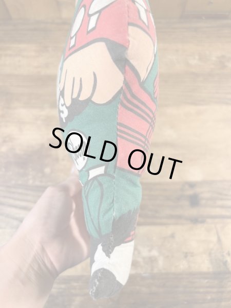 ビンテージの企業キャラクターのぬいぐるみ