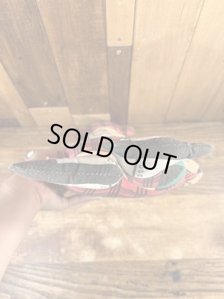 ビンテージの企業キャラクターのぬいぐるみ