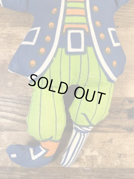 ロングジョンシルヴァースの海賊のヴィンテージのぬいぐるみ