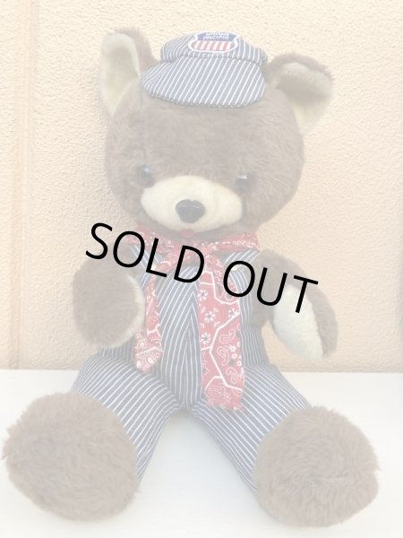 Union Pacific Hickory Denim Teddy Bear テディベア ビンテージ