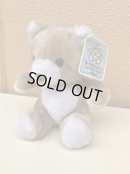 80年代の小さなクマのぬいぐるみ