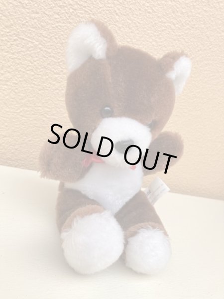 ビンテージの茶色のくまのぬいぐるみ