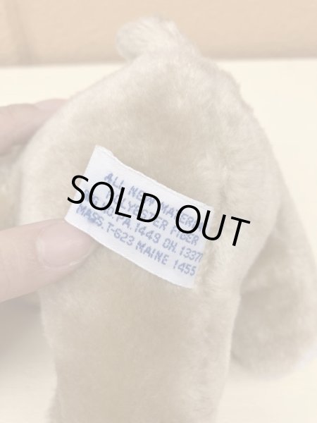 ビンテージの ベージュのくまのぬいぐるみ