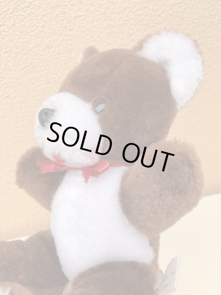 ビンテージの茶色のくまのぬいぐるみ