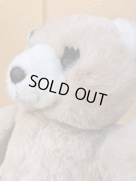 80年代のふわふわのくまのぬいぐるみ