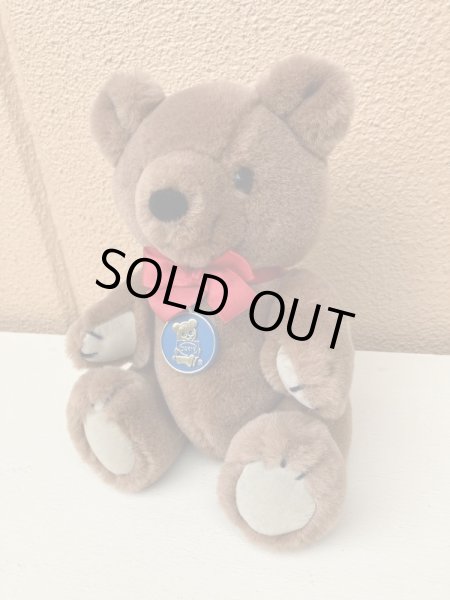 80年代の手足が動くクマのぬいぐるみ