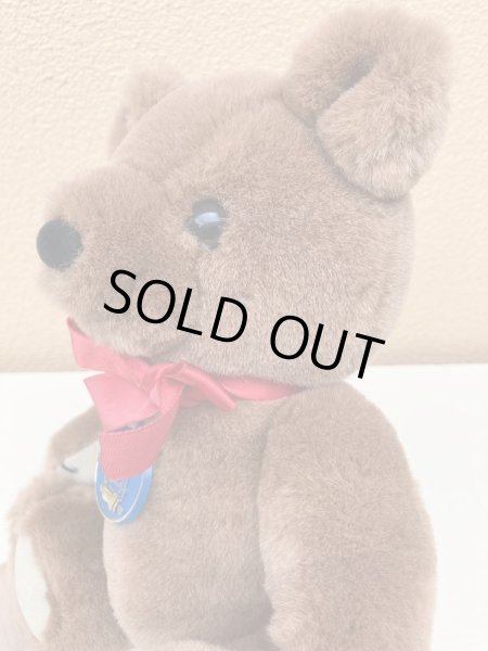 80年代の手足が動くクマのぬいぐるみ