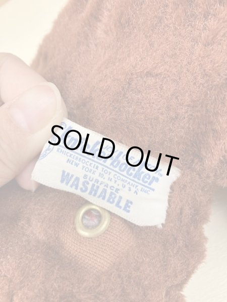 50〜60年代のニッカーボッカー社のくまのぬいぐるみ