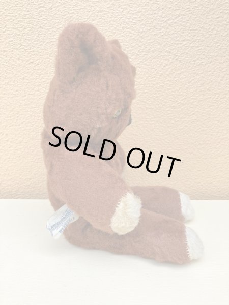 古いビンテージのテディベアのぬいぐるみ