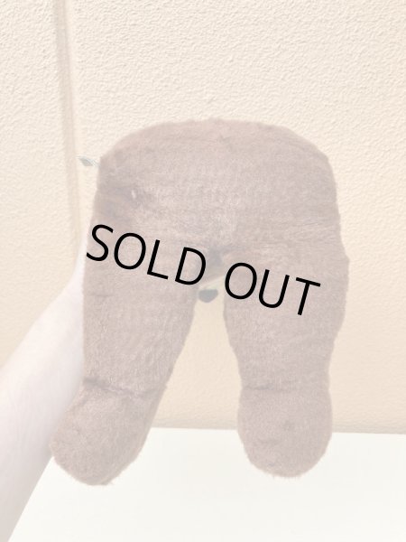 古いビンテージのテディベアのぬいぐるみ