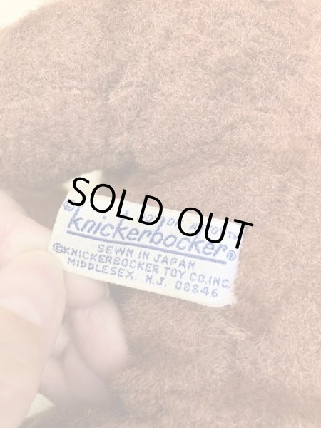 50〜60年代のニッカーボッカー社のくまのぬいぐるみ