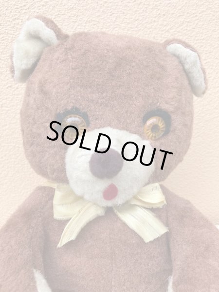 古いビンテージのテディベアのぬいぐるみ