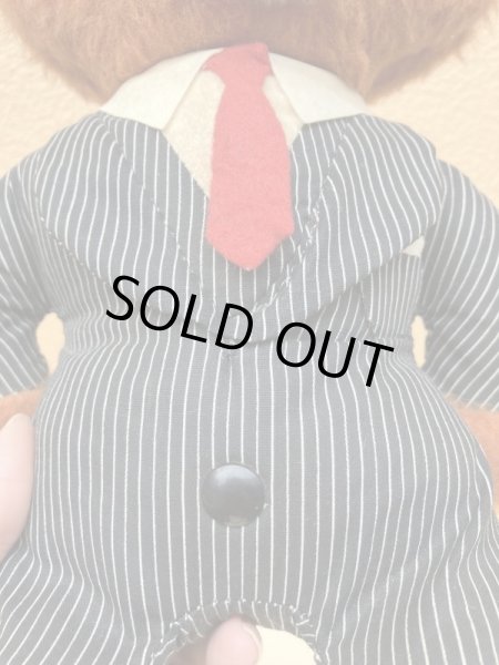 ビンテージのおしゃべりくまのぬいぐるみ