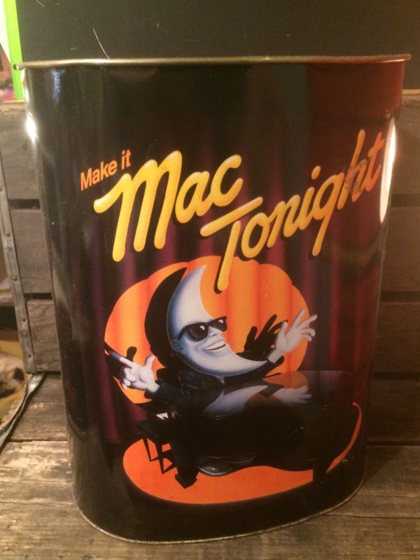 Mac Tonight Garbage Can ビンテージ マクドナルド マックトゥナイト