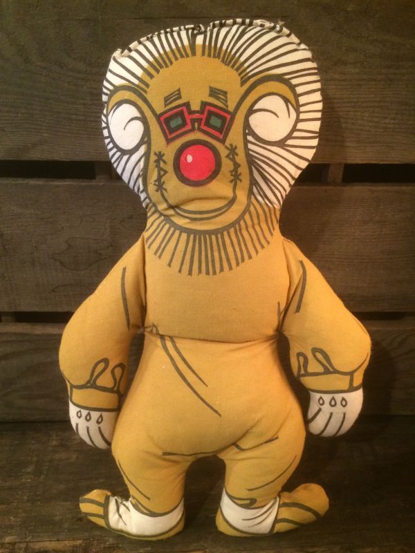 Hanna Barbera S Banana Splits Doll ビンテージ ハンナバーベラ バナナスピリッツ ぬいぐるみ ピロードール クロス ドール トイ Toy おもちゃ ヴィンテージ 60年代 Animation Character アニメーション系キャラクター Hanna Barbera ハンナバーベラ 系 Stimpy Vintage