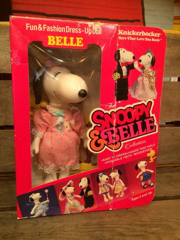 Snoopy Fun Fashion Dress Up Doll ビンテージ スヌーピー ピーナッツ ドール フィギュア ニッカボッカー 着せ替え トイ Toy おもちゃ ヴィンテージ 80年代 Animation Character アニメーション系キャラクター Snoopy Peanuts スヌーピー ピーナッツ 系 Stimpy