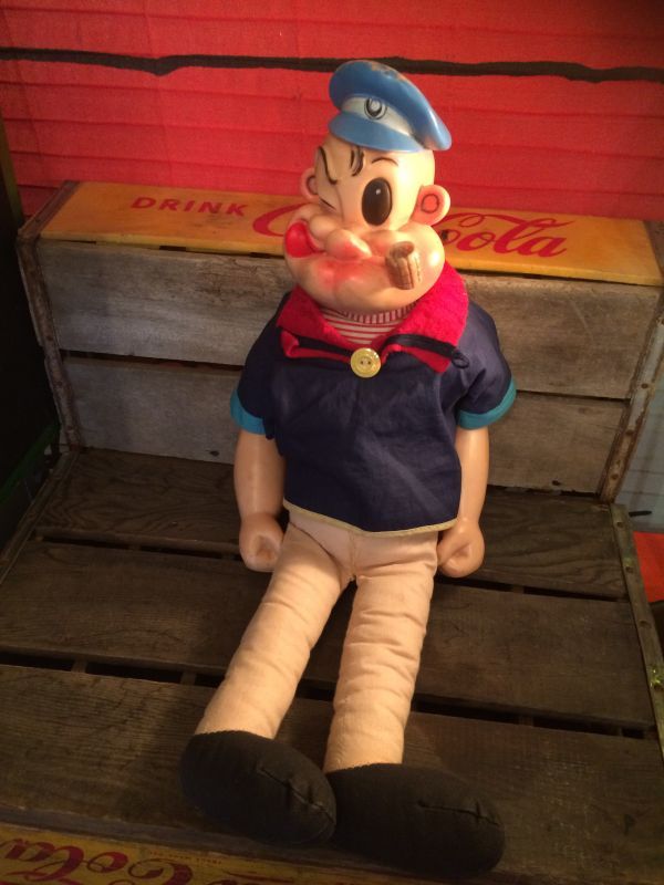POPEYE THE SAILOR MAN DOLL ビンテージ ポパイ ラバー ドール