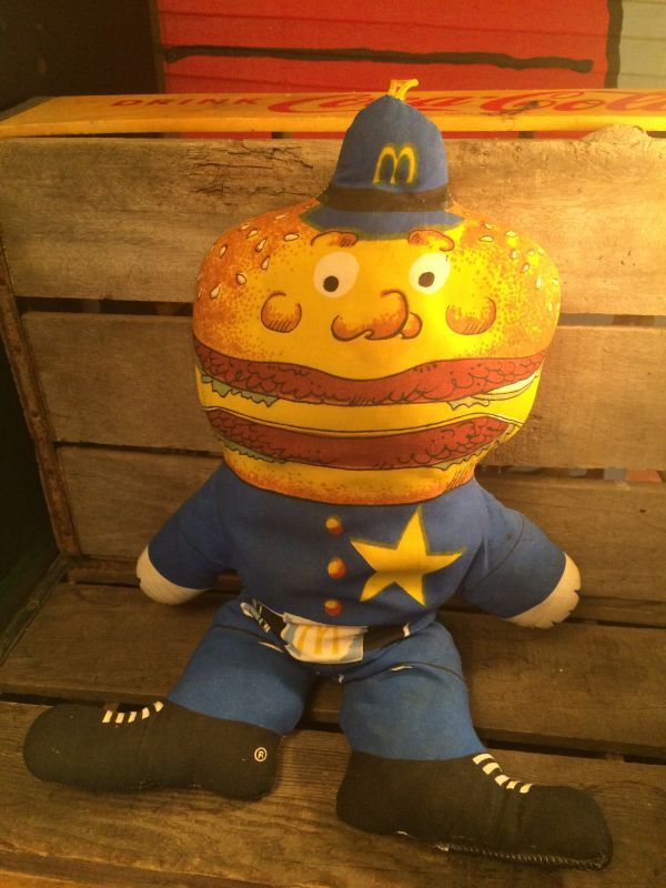 McDonald's Big Mac Pillow Doll ビンテージ マクドナルド ビッグ