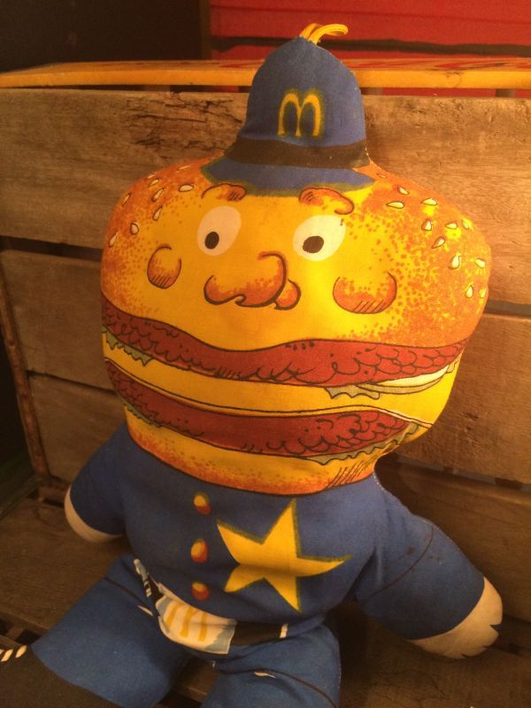 McDonald's Big Mac Pillow Doll ビンテージ マクドナルド ビッグ