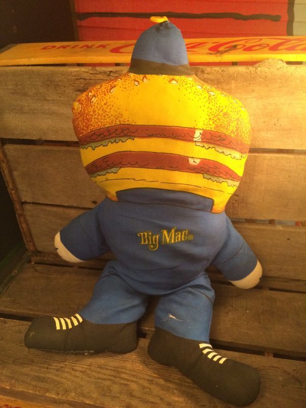 McDonald's Big Mac Pillow Doll ビンテージ マクドナルド ビッグ