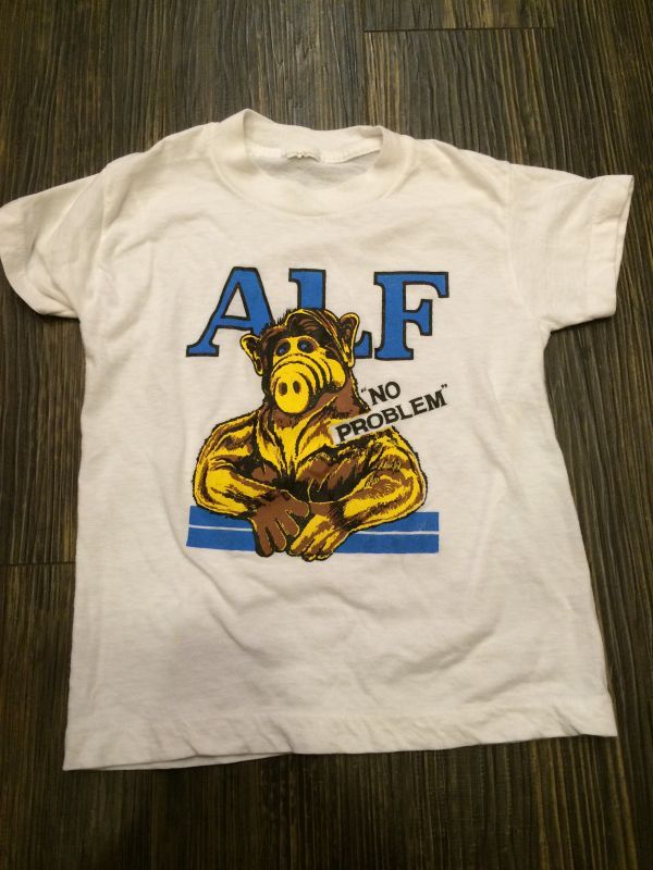 ALF Kids T-Shirt ビンテージ アルフ Tシャツ古着 キッズ アメリカ雑貨