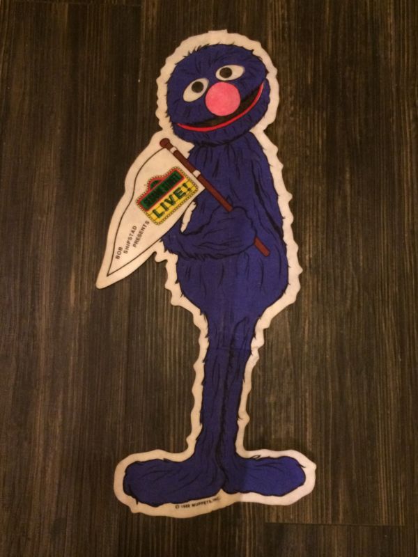 Sesame Street Grover Pennant ビンテージ ジムヘンソン セサミ