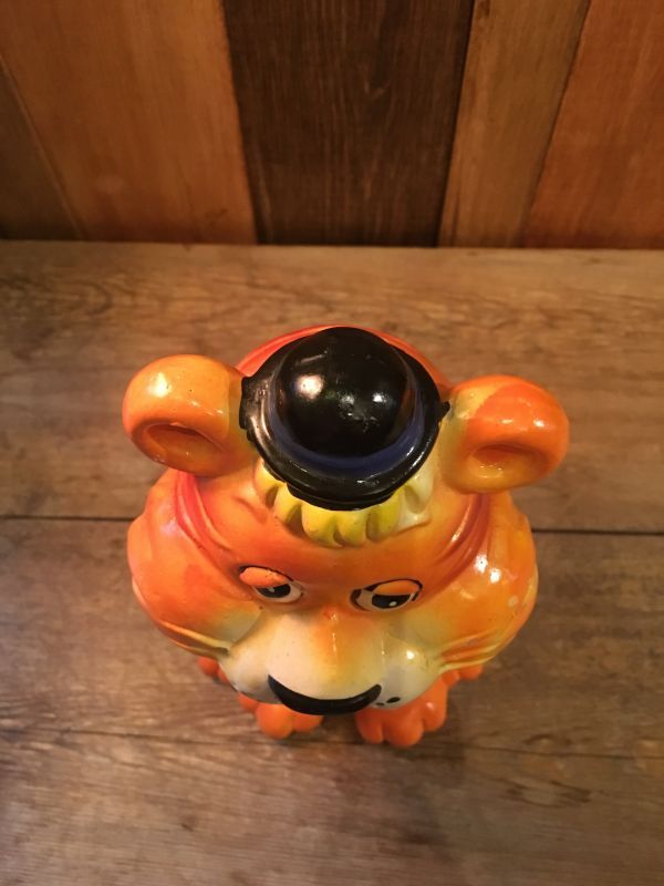 Lion Ceramic Bank ビンテージ ライオン トラ バンク 貯金箱 フィギュア セラミック トイ Toy おもちゃ ヴィンテージ 70年代 Other Toys その他のトイ 60 70 S Bank 60 70年代貯金箱 系 Stimpy Vintage Collectible Toys スティンピー ビンテージ コレクタブル トイズ