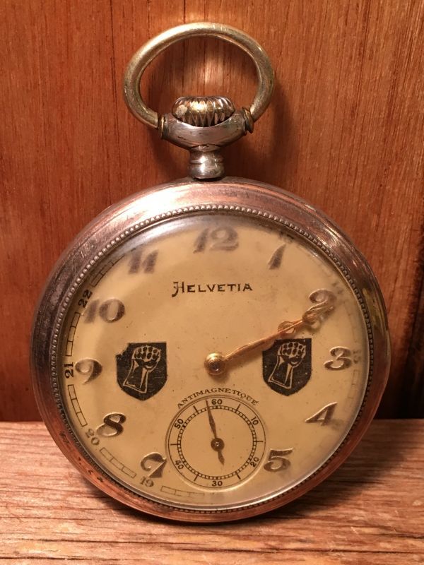 Vintage Iron Cross Pocket Watch ビンテージ ナチス アイアンクロス