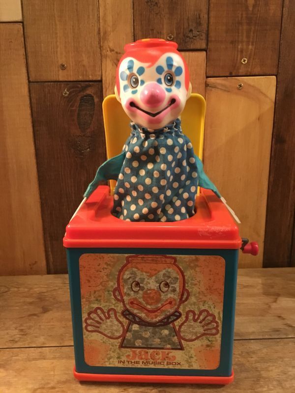 Clown Vintage MATTEL JACK IN THE MUSIC BOX ビンテージ ピエロ 