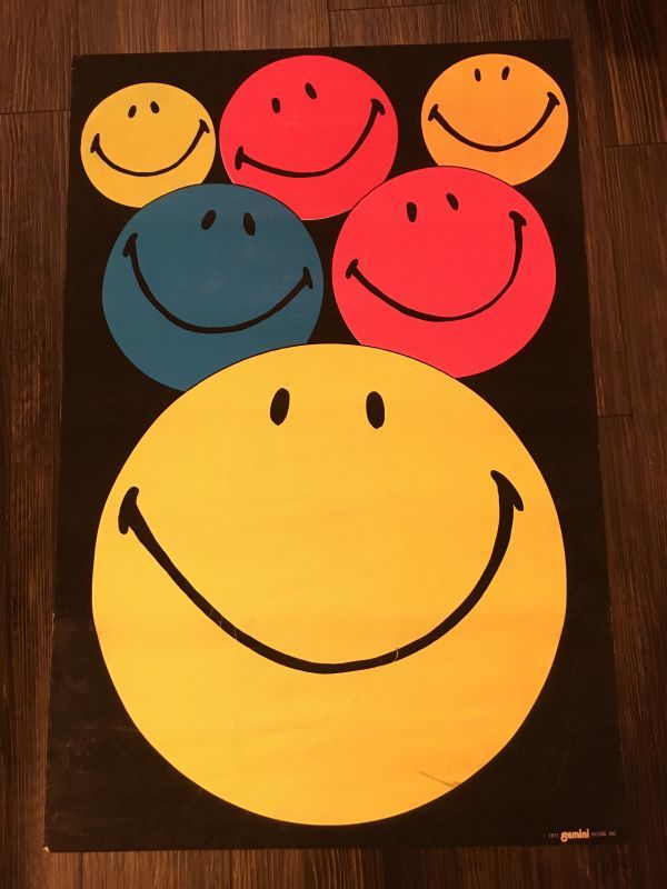70's Smile Vintage Poster ビンテージ スマイル ポスター
