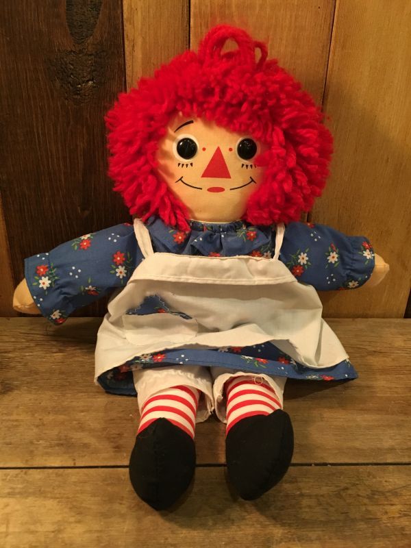 80s Raggedy Ann & Andy Doll HASBRO ビンテージ ラガディアン