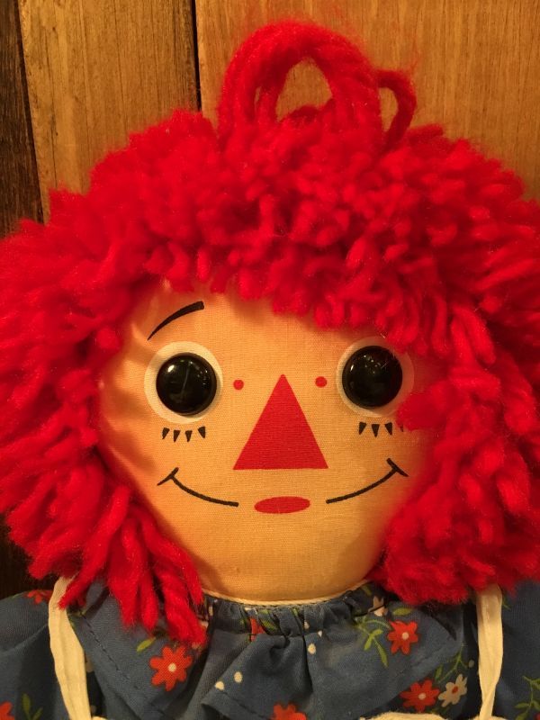 80s Raggedy Ann & Andy Doll HASBRO ビンテージ ラガディアン