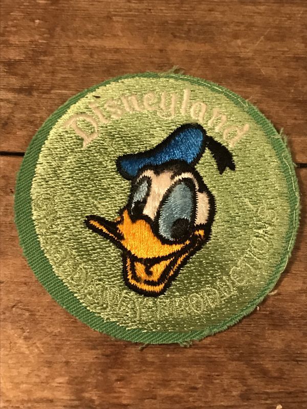 Disney Vintage Patch ビンテージ ディズニー 刺繍 ワッペン ドナルドダック 70年代 ヴィンテージ Stimpy Vintage Collectible Toys スティンピー ビンテージ コレクタブル トイズ