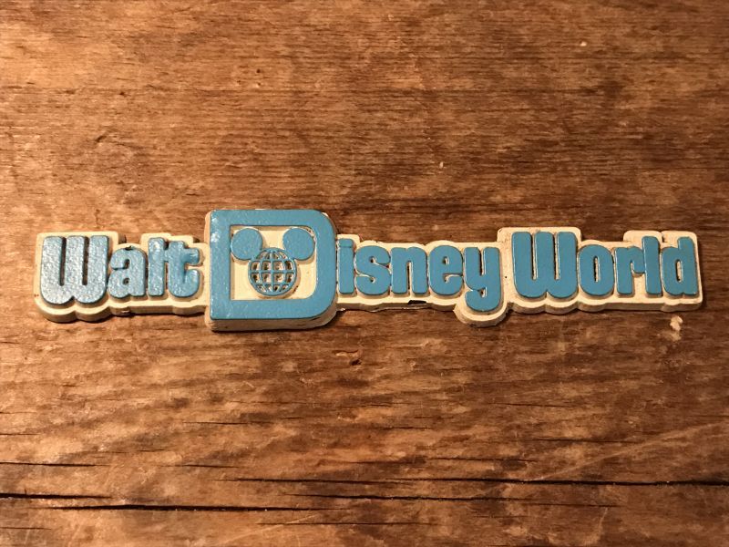 Disney Vintage Magnet ビンテージ ディズニー エンボス マグネット ウォルトディズニーワールド 70年代 ヴィンテージ Stimpy Vintage Collectible Toys スティンピー ビンテージ コレクタブル トイズ