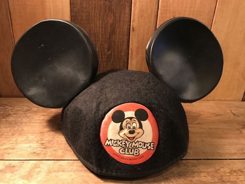 Disney Vintage Ear Hat ビンテージ ミッキーマウスクラブ イヤー