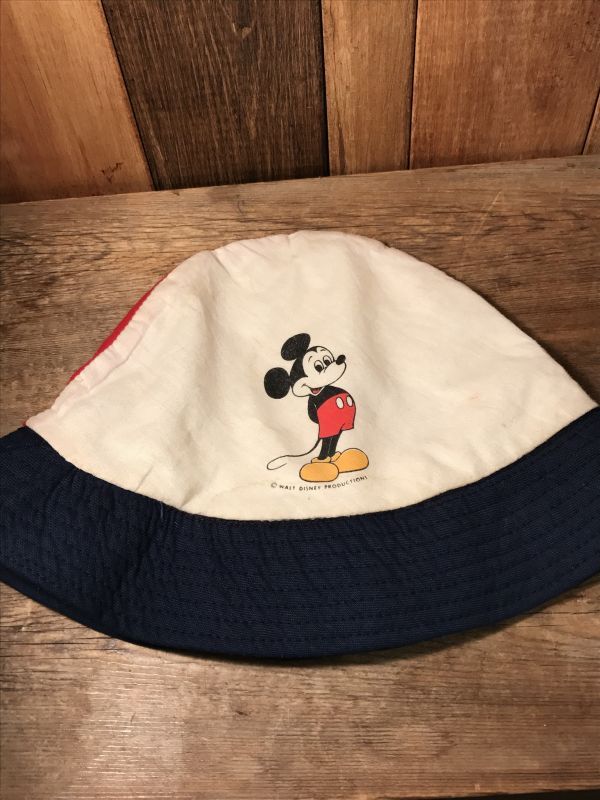 ディズニー　ミッキー ビンテージ1970年代　ドナルド帽子セット ディズニーミッキー ビンテージ1970年代ドナルド帽子セット