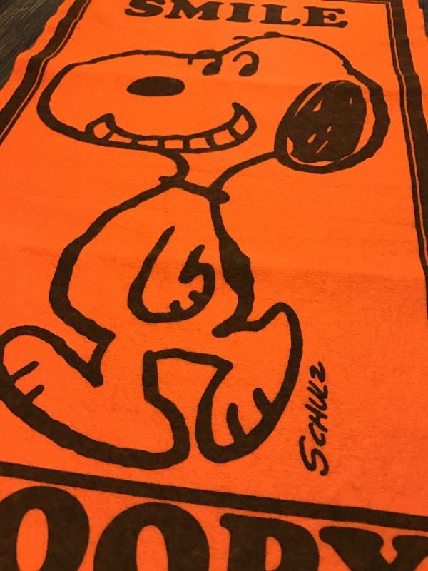 Peanuts Pennant (SNOOPY) ビンテージ スヌーピー ピーナッツ ペナント 