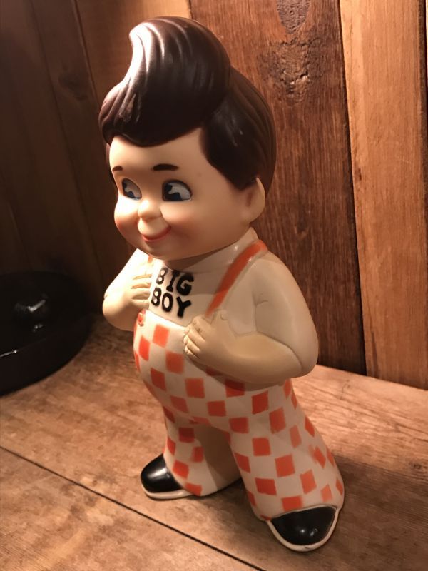 Vintage Big Boy ビンテージ ビッグボーイ ソフビ製 貯金箱 企業物