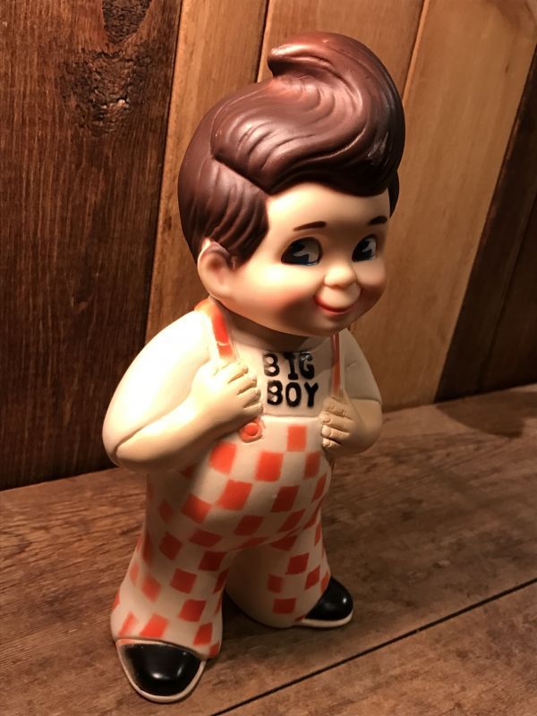 Vintage Big Boy ビンテージ ビッグボーイ ソフビ製 貯金箱 企業物