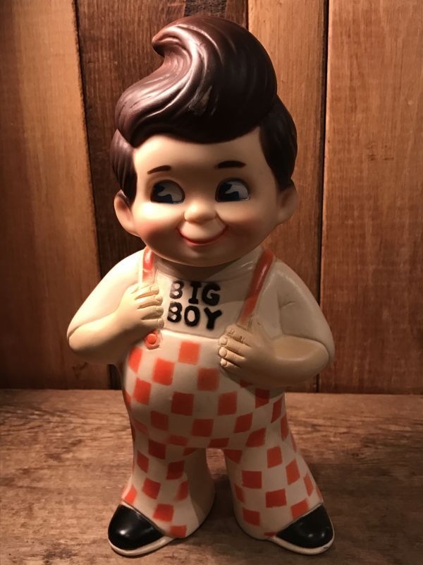 Vintage Big Boy ビンテージ ビッグボーイ ソフビ製 貯金箱 企業物