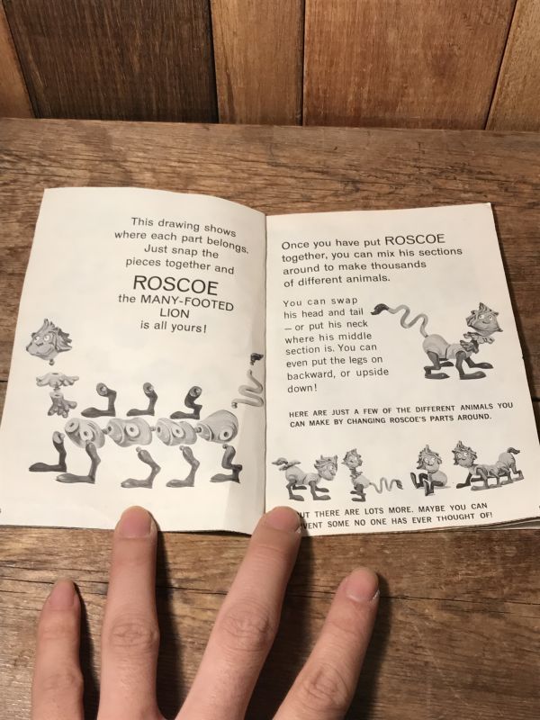Dr.Seuss ROSCOE Zoo ビンテージ ドクタースースー レベル社製 ズー 