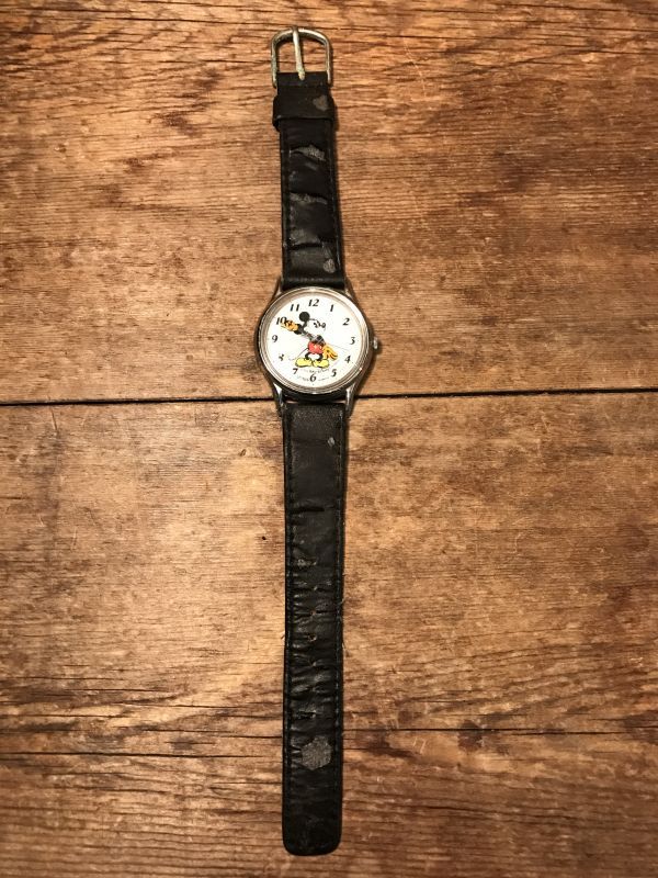 Disney Vintage Mickey Mouse Watch ビンテージ ローラス ミッキー 
