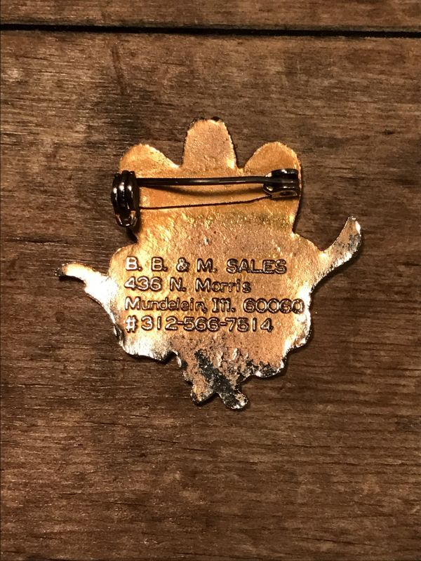 Souvenir Vintage Pin Backs 70's 80's ビンテージ メタル製