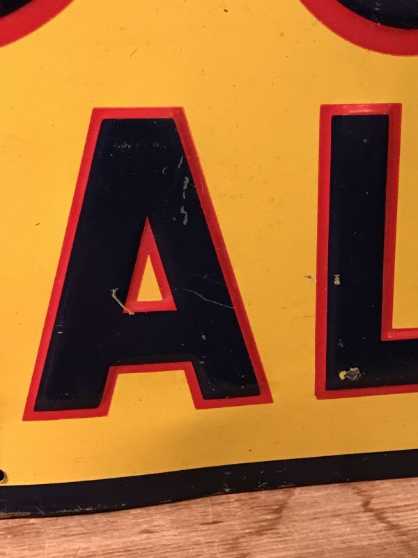 Vintage LEE OVERALLS SIGN ビンテージ LEE 看板 サイン